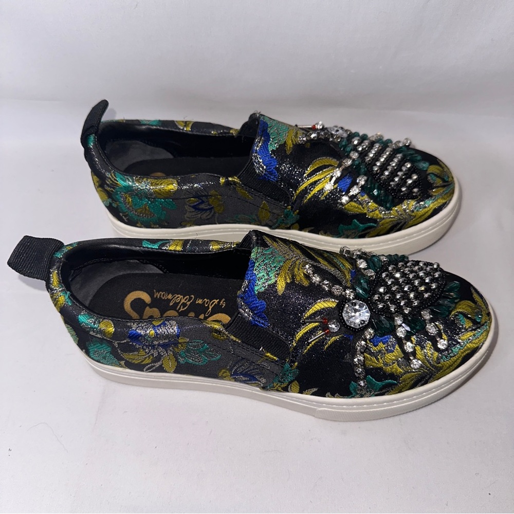 Circus by Sam Edelman Sinclair Critter Platform Jacquard Slip-On Sneaker Size 7 - Picture 2 of 6
